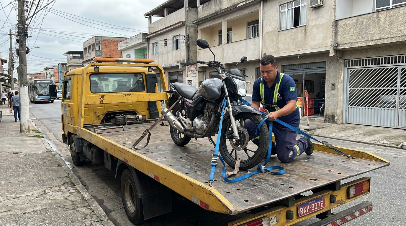Auxílio para Moto no Local em Taubaté‑SP