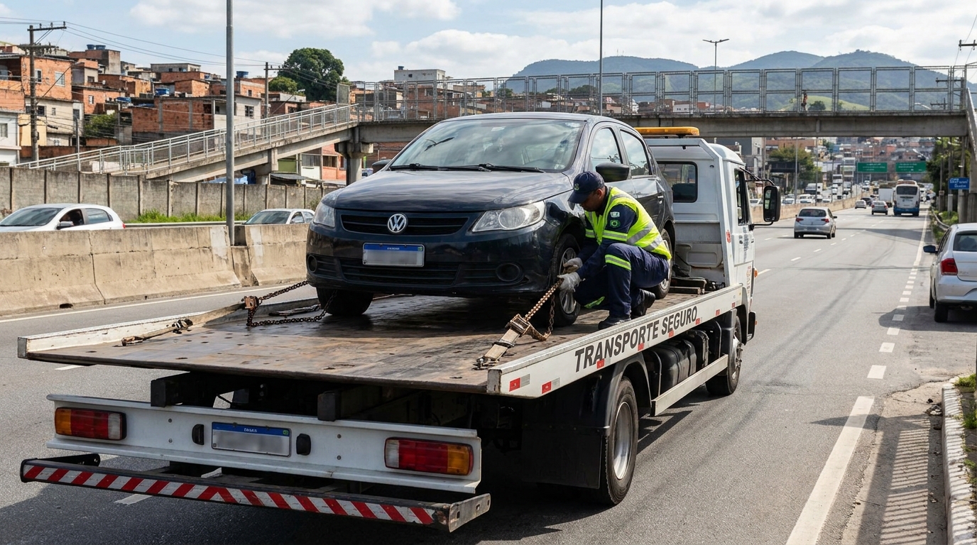 Logística para Veículos Parados em Taubaté‑SP